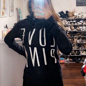 love pink sweatshirt